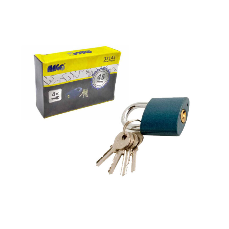 Magg Zámek visací litina 45mm (6/bal 120/krt)
