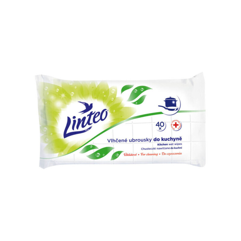 Linteo Vlh.ubrousky 40ks do kuchyně (48/krt)