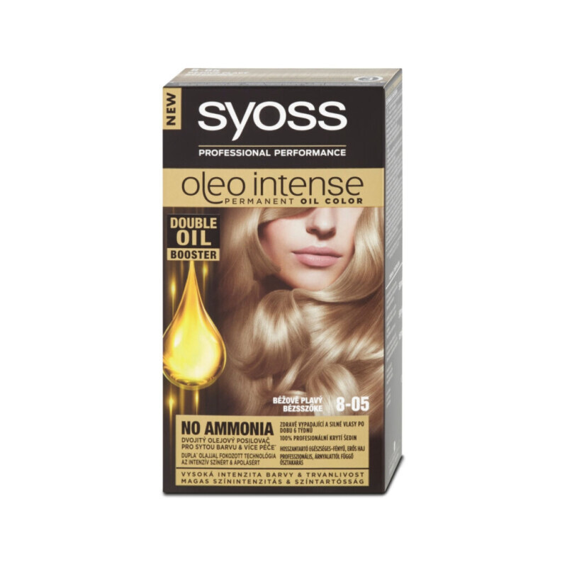 Syoss Barva na vlasy Oleo Intense 8-05 (48/krt)