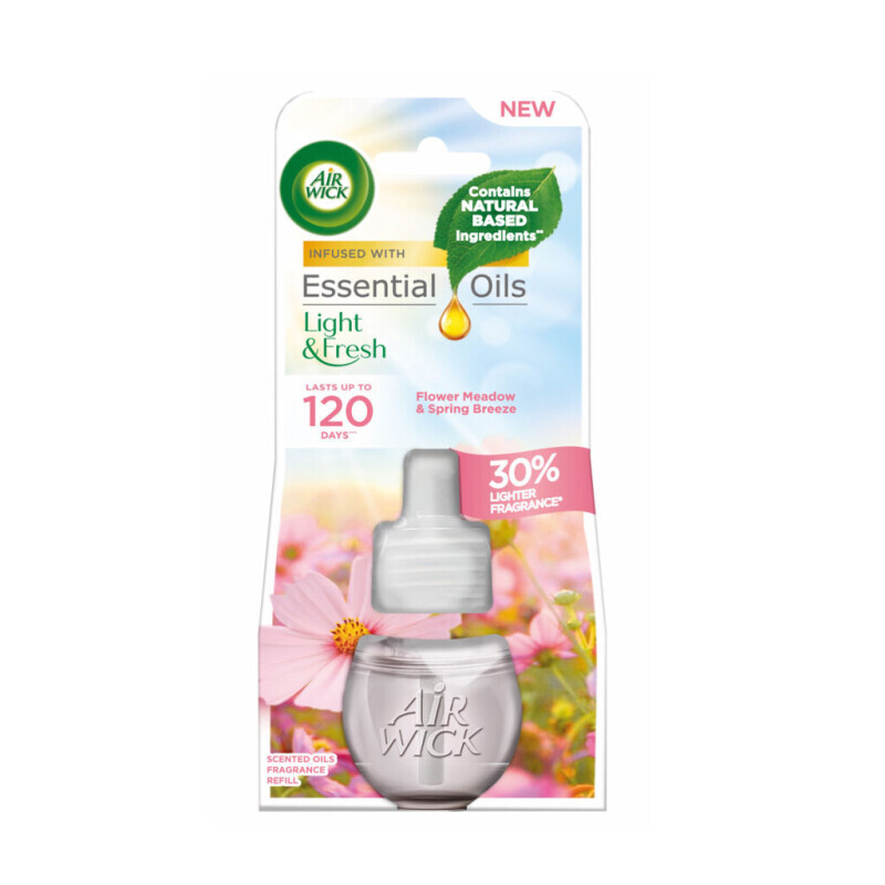 Airwick 19ml Electric náplň NEW Rozkvetlá louka a jarní vánek (6/krt)