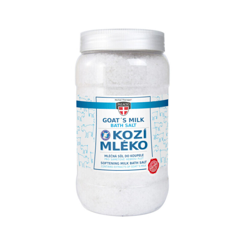 Palacio Koupelová sůl 1,2kg Goat's Milk (6/bal)