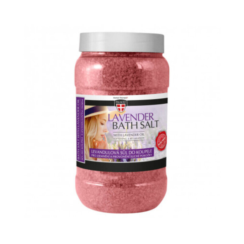 Palacio Koupelová sůl 1,2kg Lavender (6/bal)