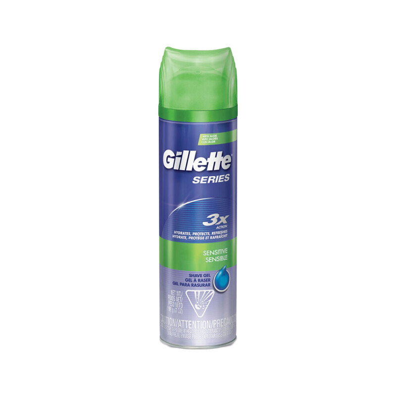 Gillette 200ml Gel na holení Sensitive (6/bal)