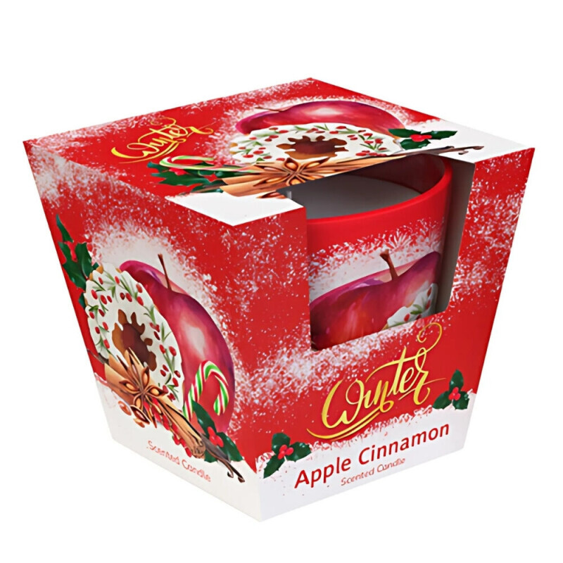 Santo 115g svíčka PUK Apple & Cinnamon(6/krt)