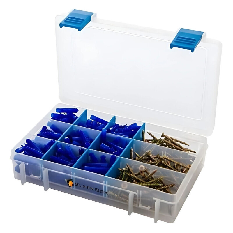 Super Box se spojovacím materiálem pro průměr vrtaného otvoru 5mm(12/krt)