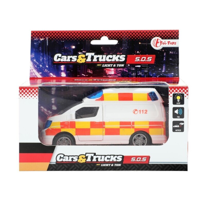 Toi-Toys Sanitní auto(24ks/krt)