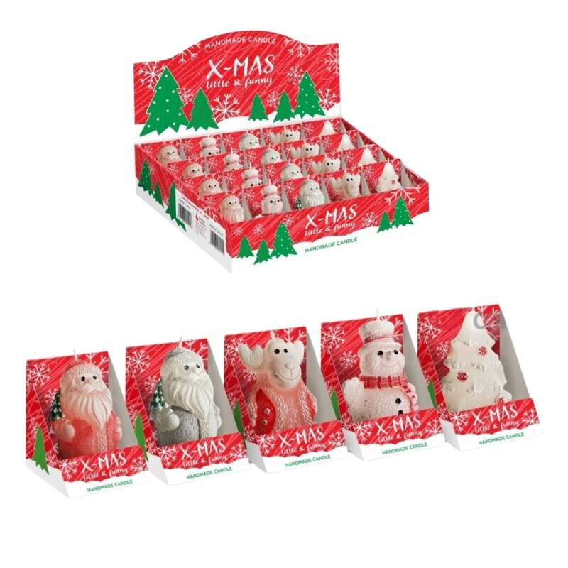 Bartek Svíčka Christmas Figure 75 box Xmas (20/bal)
