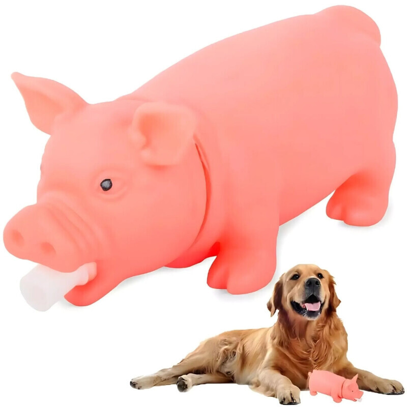 Hračka pro psy pískací Pig (6/bal 120/krt)