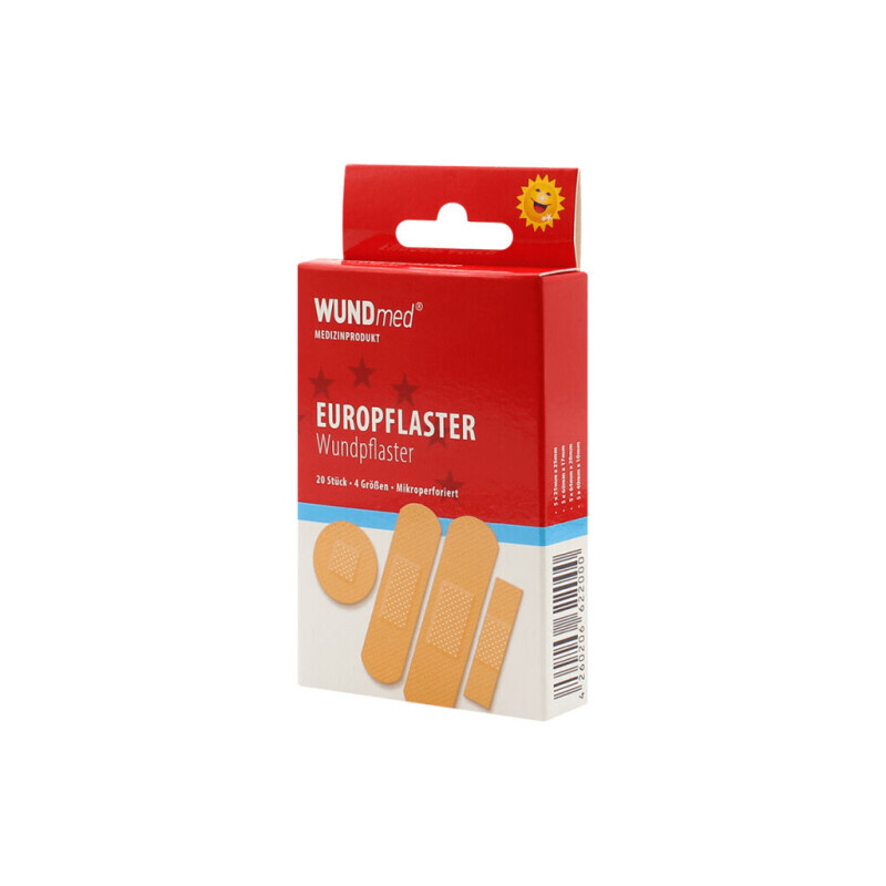 Wundmed Náplast 20ks 4druhy (24/krt)