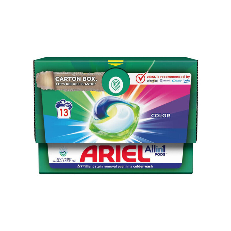 Ariel Gelové kapsle 13ks Color Box (4/krt)