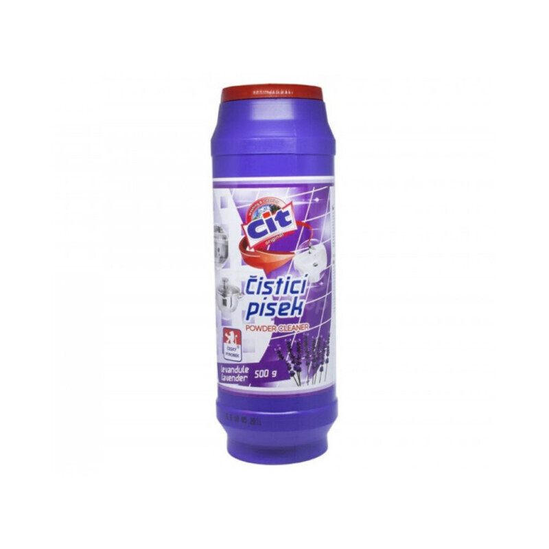 Cit 500g čistící prášek Levandule (10/krt)