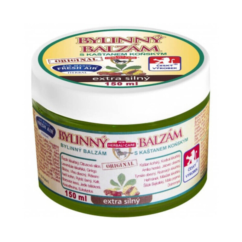 Bylinný balzám 150ml Extra silný (10/bal)