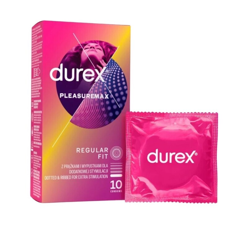 Durex Kondom 10ks Plesure Max (6/bal)