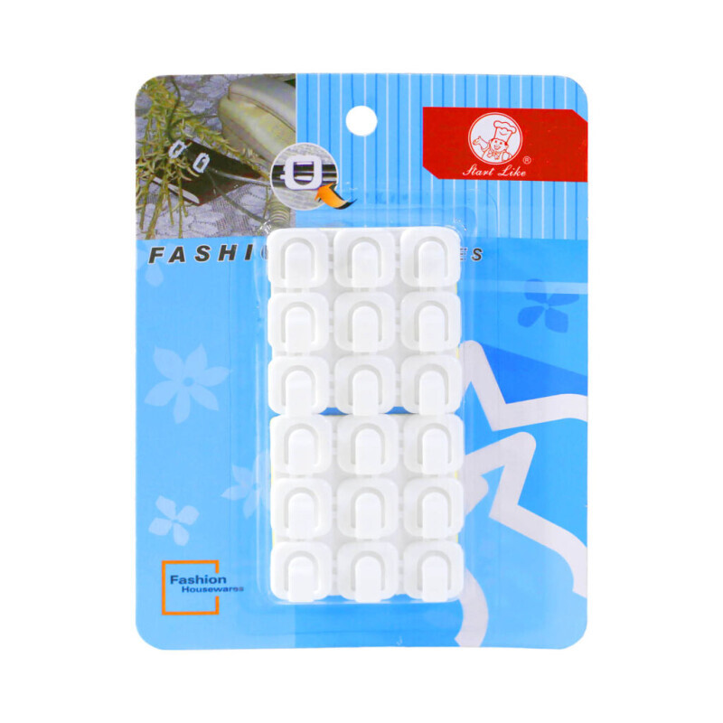 Organizér na kabely 10*4cm/18ks (12/bal 288/krt)