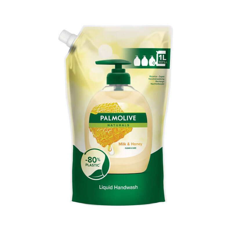 Palmolive 1L Mýdlo tekuté NN Natur.  Milk&Honey  (48/krt)