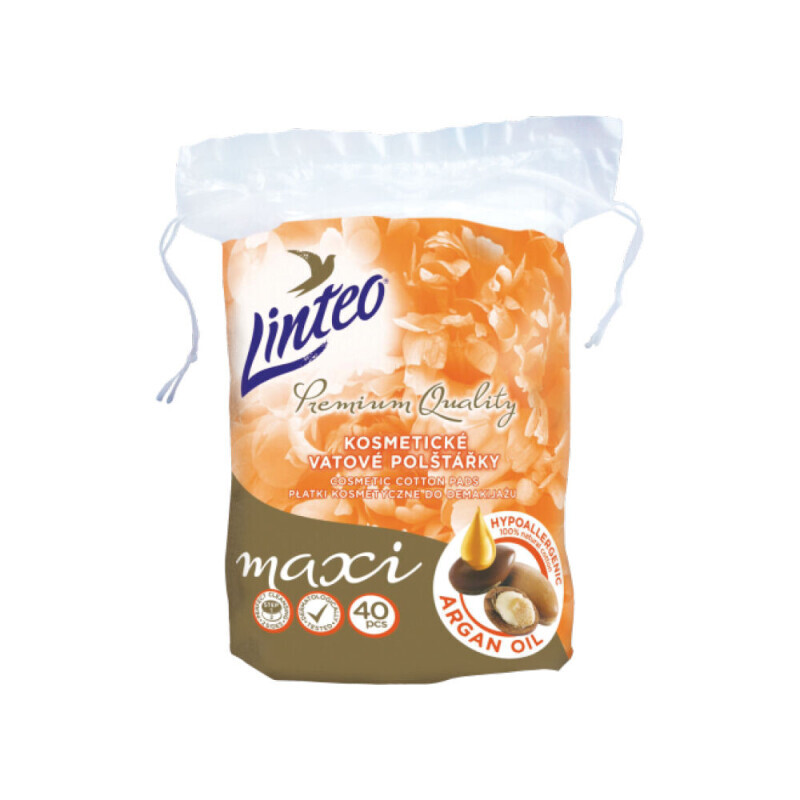 Linteo Kosmetické polštářky 40ks Premium Organ Oil (24/krt)