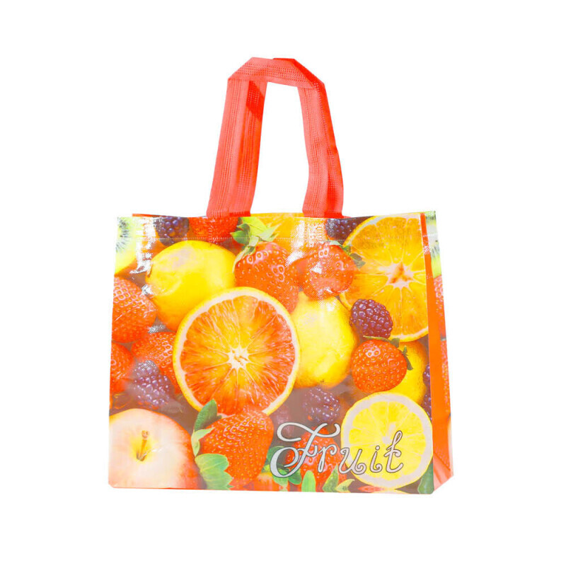 Nákupní taška 33*27*10cm Fruits (12/bal 1200/krt)