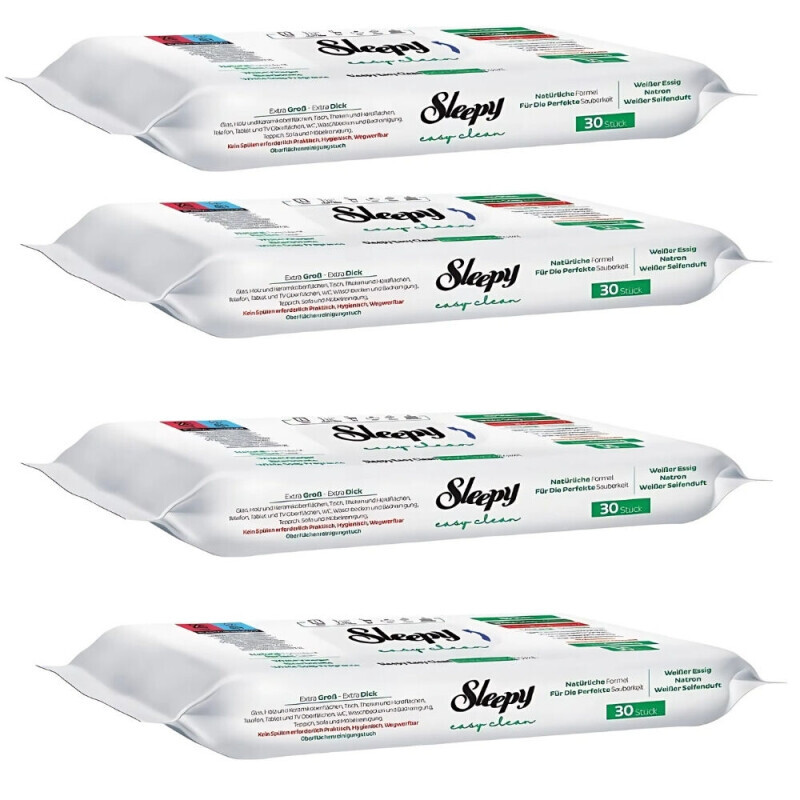 Sleepy Vlh.ubrousky 30ks Easy Clean (24/bal)