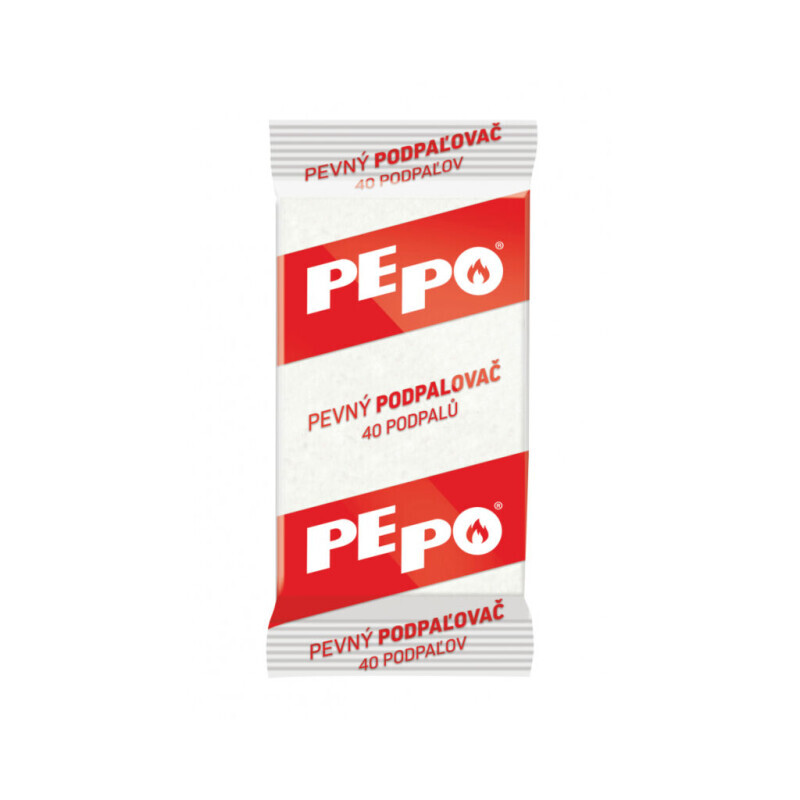 Pepo Podpalovač pevný 40ks (30/krt)