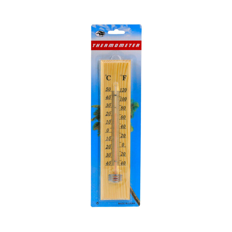 Teploměr dřevěný 26cm (36/bal 144/krt)