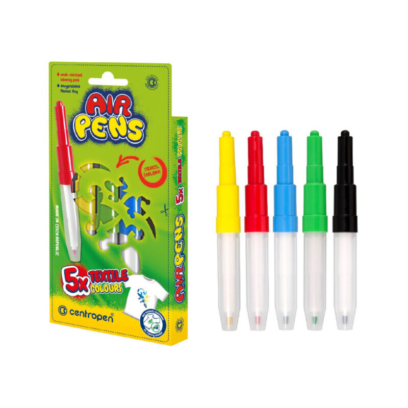 Centropen Air Pens 5ks Textile (12/bal 72/krt)