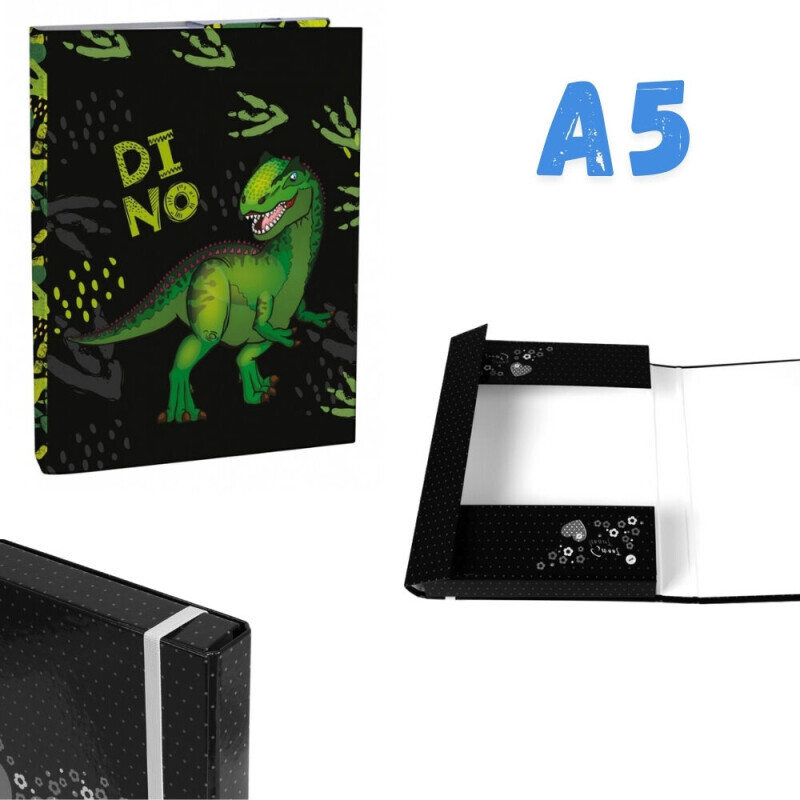 Helma Box na sešity A5 Dino Roar