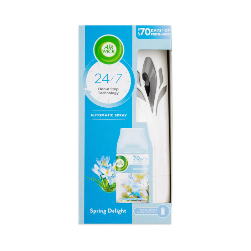 Airwick 250ml Freshmatic komplet Pure Svěží vánek (4/krt)