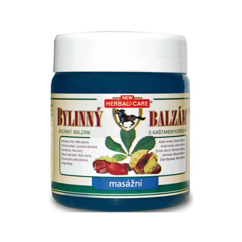 HerbE. Pferde Masážní balzám 500ml Cannabis (6/bal)