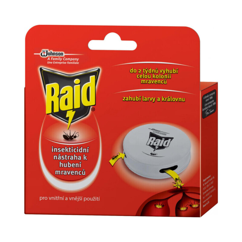 Raid nástraha na mravence CZ (12/bal)