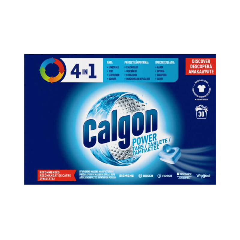 Calgon Tabs 30ks 4v1 (6/krt)