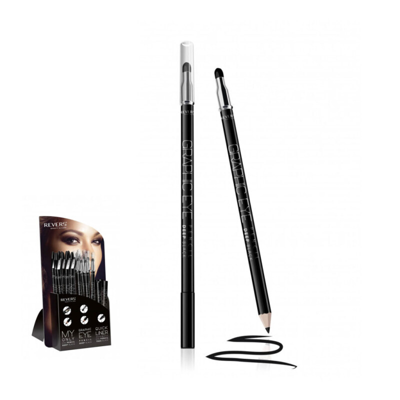 Revers Eye pencil Graphic Eye Black (10/12/bal 144/krt) 