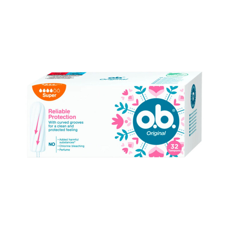 O.B. Tampony 32ks Super (6/bal 108/krt)