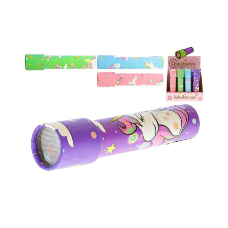 Unicorn kaleidoskop jednorožec 19cm (12/bal 192/krt)