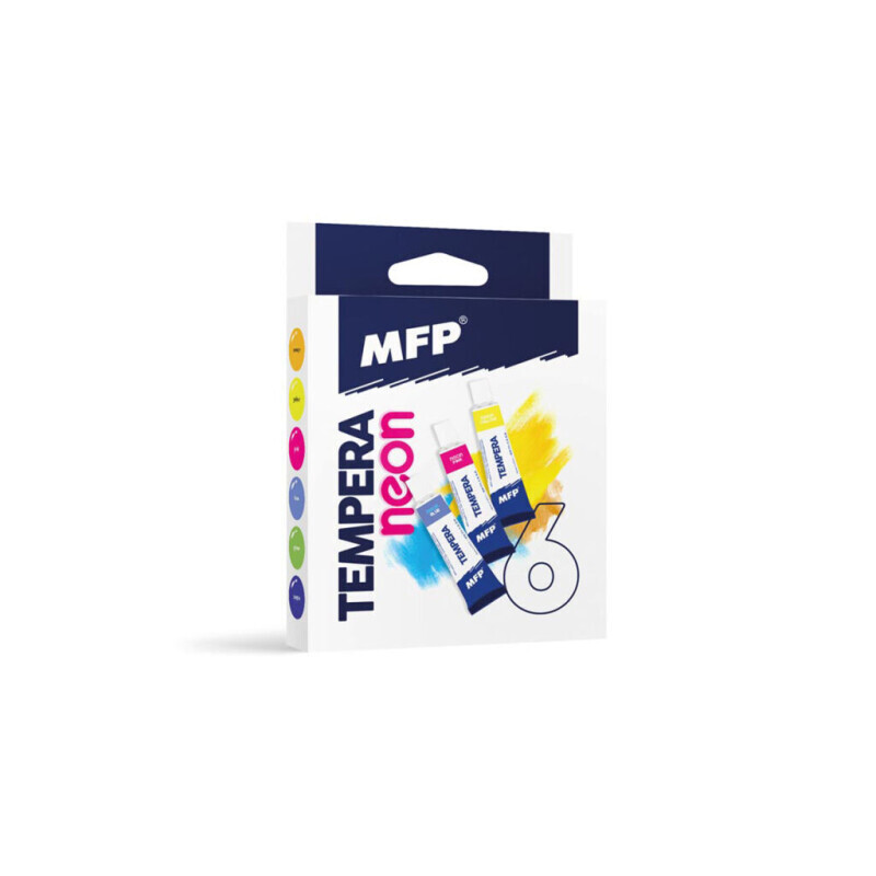 MFP Temperové barvy 6*12ml Neon (12/bal)