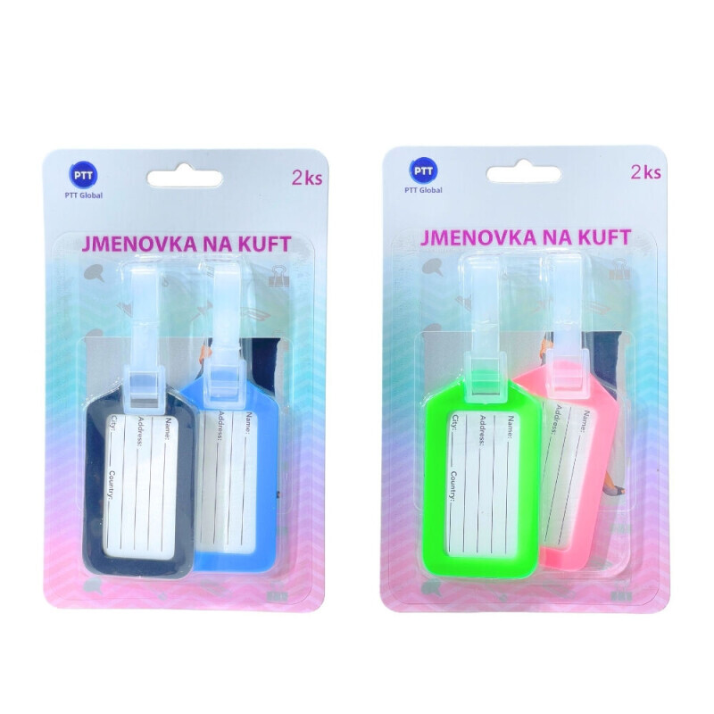 Jmenovka na kuft 2ks (12/bal 144/krt)