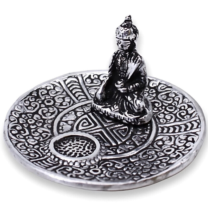 Stojánek na vonné františky Budha(100/krt)