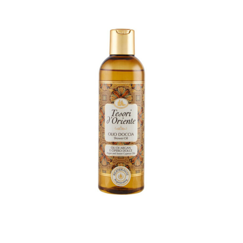 Tesori D'Oriente 250ml Shower Oil Arganový&Cyperový (6/krt)