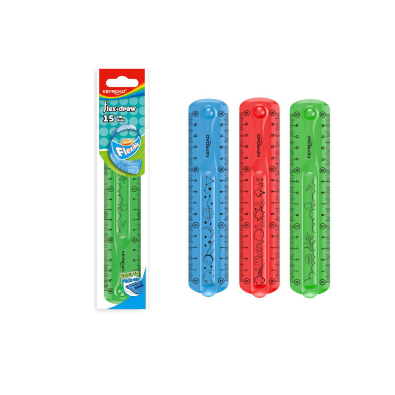 Keyroad Pravítko Flexi 15cm (48/bal 480/krt)