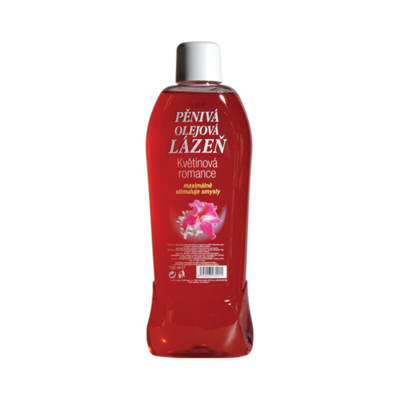 Chopa 1,5l Koupelová pěna Květinová romance (4/bal)