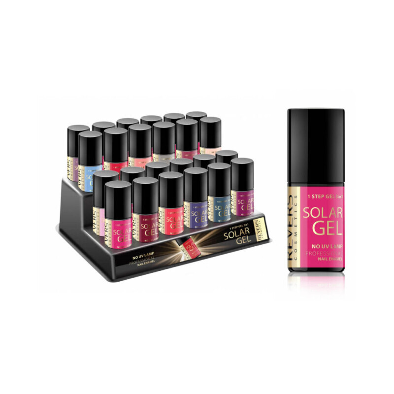 Revers Nail polish Solar MIX 10ml Set II (24/bal 288/krt)
