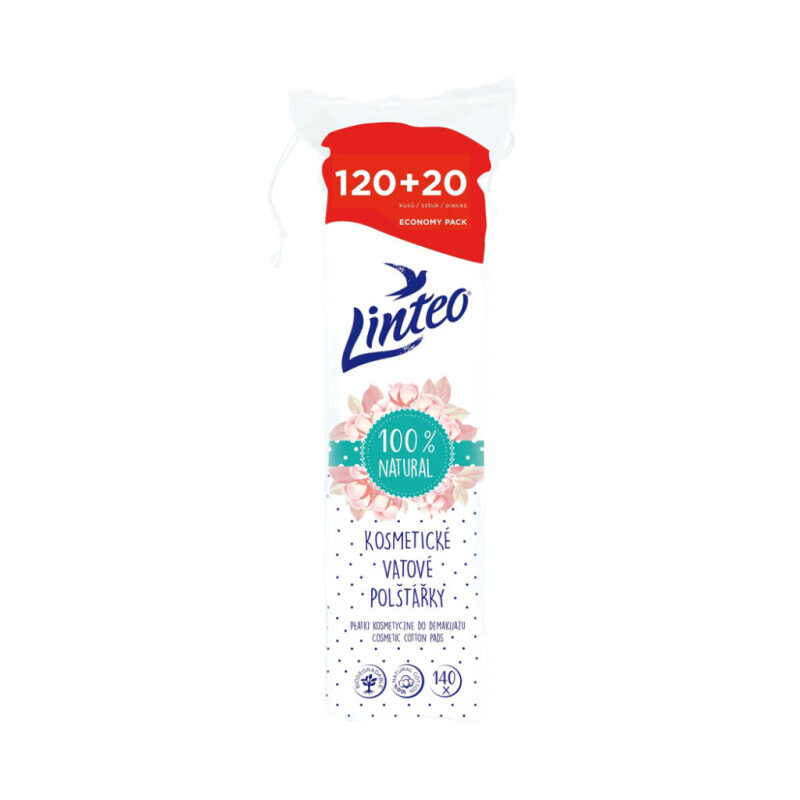 Linteo Kosmetické polštářky Classic 140ks (36/krt)