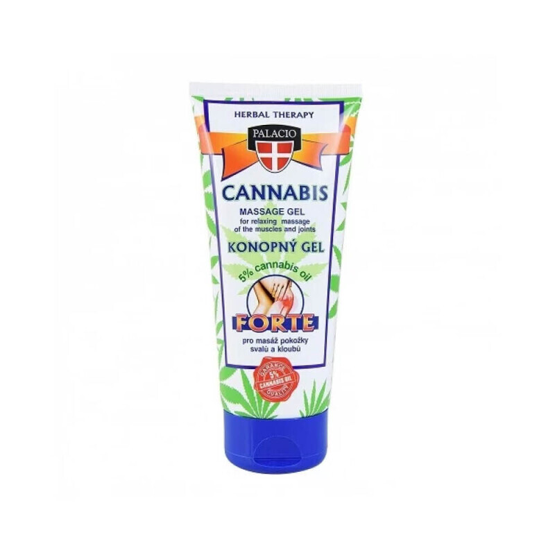 Palacio Masážní gel 200ml Cannabis Forte (25/krt)