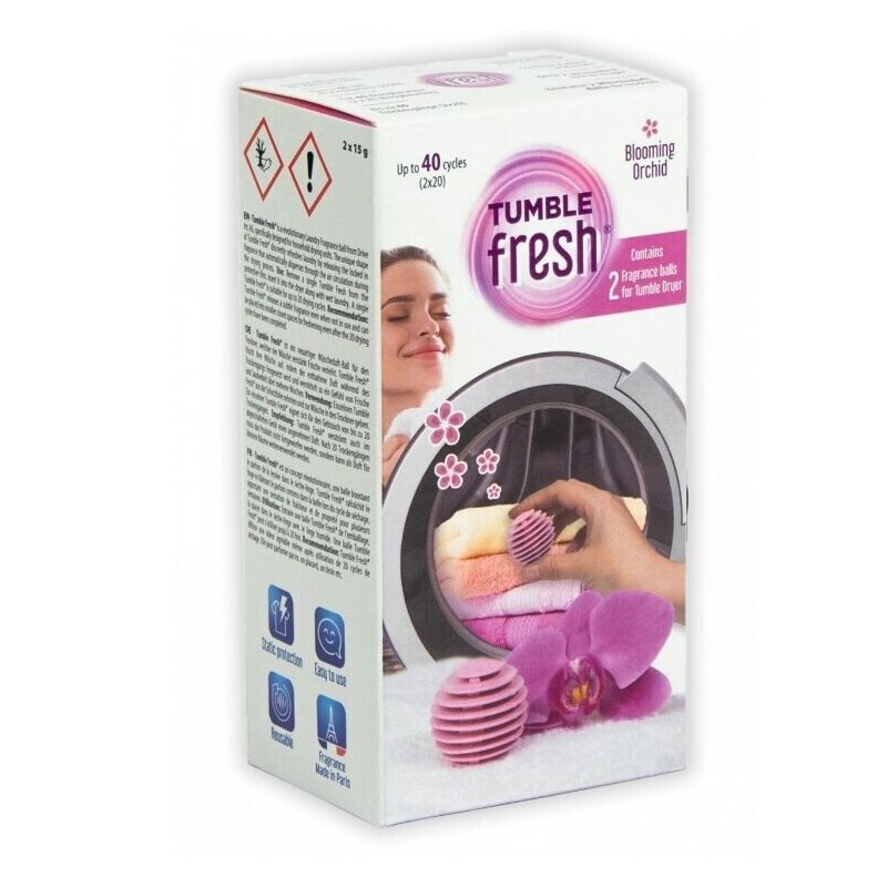 Tumble Fresh Míčky do sušičky Blooming Orchid 2ks 2in1 (12/krt)