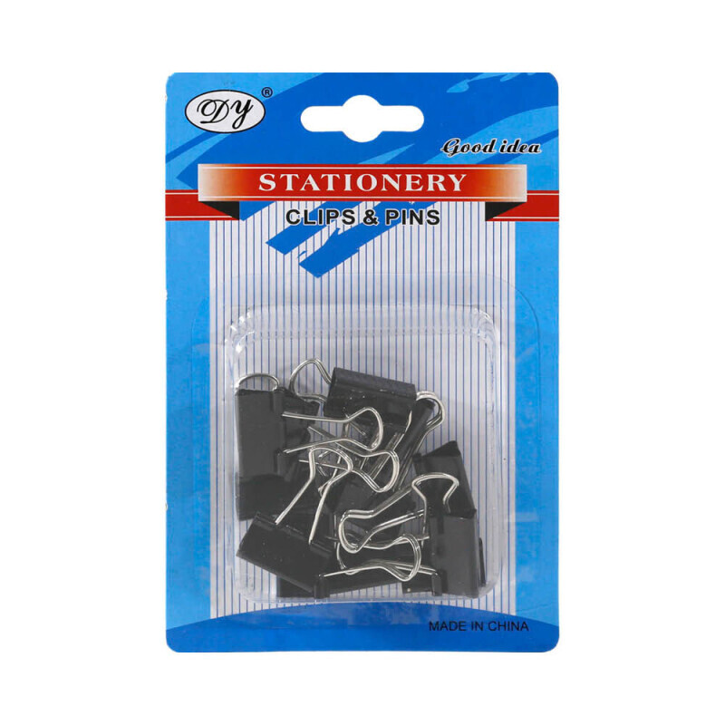 Klip kancelářský Black 12*19mm (12/bal 480/krt)