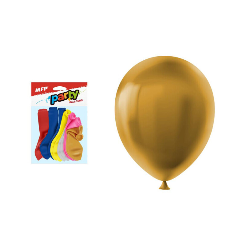 MFP Balónky 12ks ''M'' Metal (12/bal 144/krt)