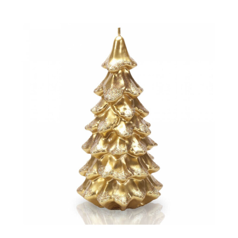 Bartek Svíčka Christmas Tree New 110/210 Gold (12/krt)