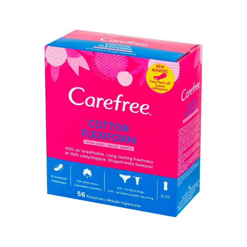 Carefree Intimky 56ks Cotton Flexiform (5/krt)