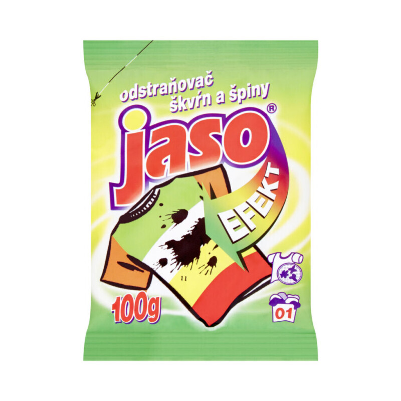 Jaso 100g Odstraňovač skvrn a špíny Efekt (20/krt)