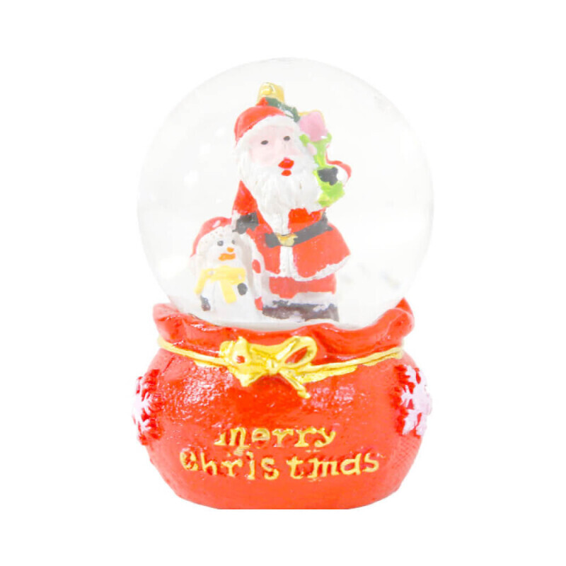 Sněžítko Santa Claus 4,5cm (12/bal 192/krt)