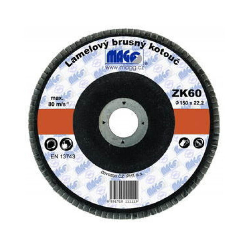 Magg Lamelový brusný kotouč 150mm/60(5/bal)